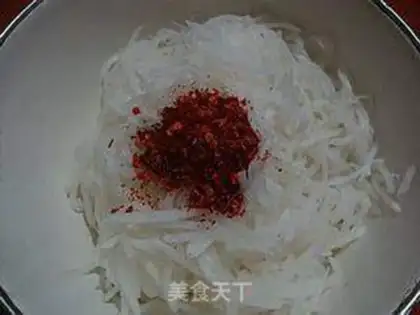 Make Sour radish step 8