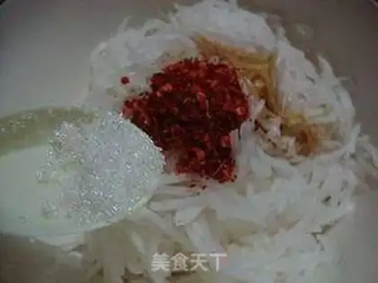 Make Sour radish step 11