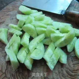 Make Chili pepper roller cucumber step 2