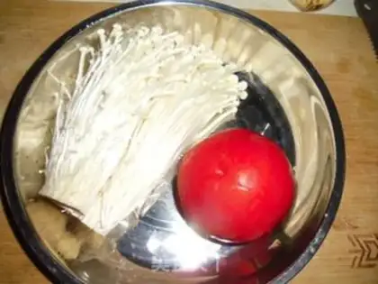 Make Soup with eggplant juice step 0