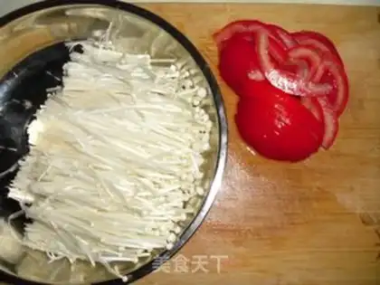 Make Soup with eggplant juice step 1