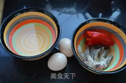 Make Shrimp eggs step 0