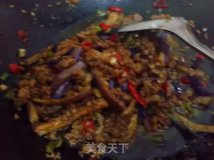 Make Fish, pork and eggplant step 4