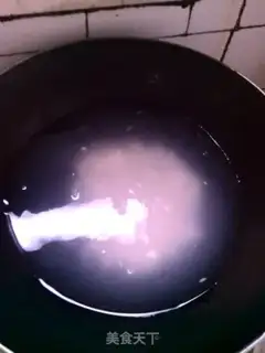 Make Soup rice egg soup step 2