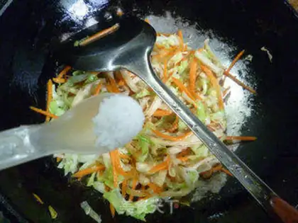 Make Carrot-covered pancakes step 8