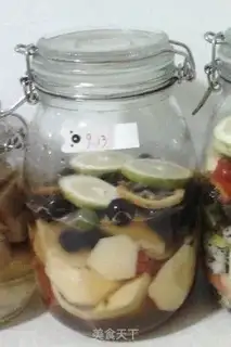 Make Homemade integrated fruit yeast step 4