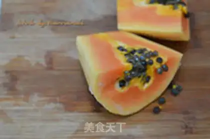 Make The papaya silver ear soup step 2
