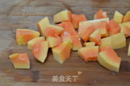 Make The papaya silver ear soup step 3