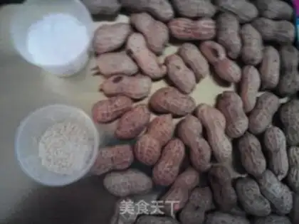 Make Salt peanuts step 0