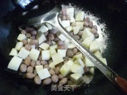 Make Peanut rice step 4