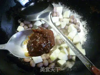 Make Peanut rice step 6
