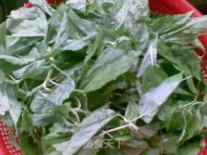 Make Garlic soy leaves step 0