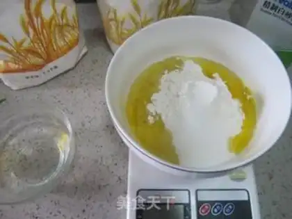 Make Potato bean mooncake step 1