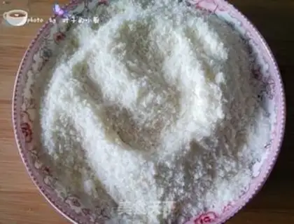 Make Protein coconut ball step 3