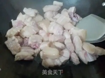 Make Potato red meat step 2