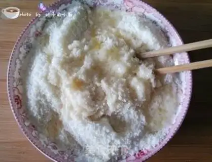 Make Protein coconut ball step 4