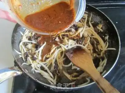 Make Fish apricot mushroom step 5