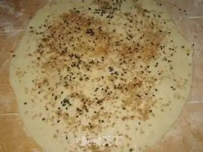 Make Five sesame tarcakes step 10