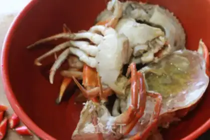 Make Spicy crabs step 5