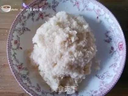Make Protein coconut ball step 5