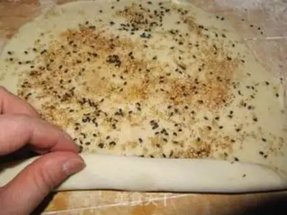 Make Five sesame tarcakes step 11