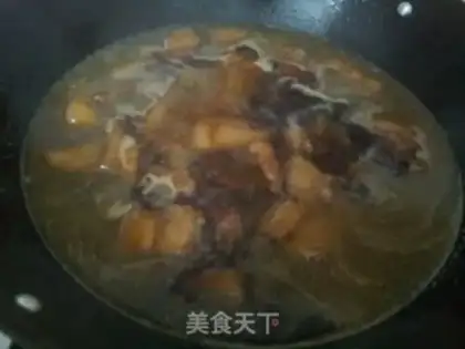 Make Potato red meat step 5