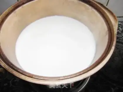 Make Egg oatmeal step 1
