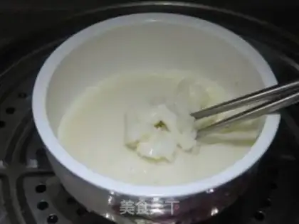 Make Potato bean mooncake step 7