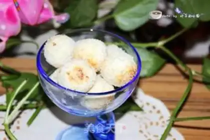 Make Protein coconut ball step 8