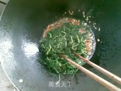 Make Garlic soy leaves step 10