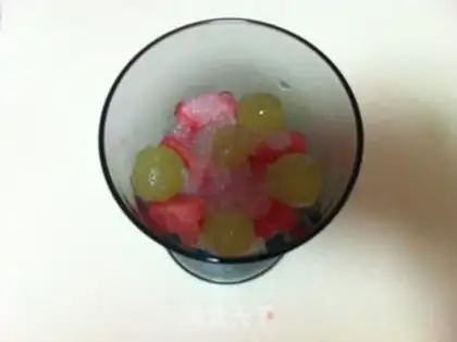 Make The fruit coconut similiau step 3