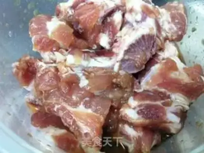 Make Pyramid evaporation ribs step 1