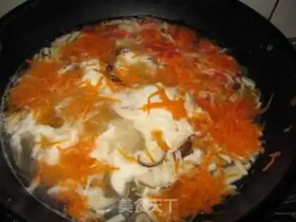 Make Tomato veal noodles step 5