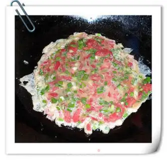 Make Onion tomato stand eggs step 5
