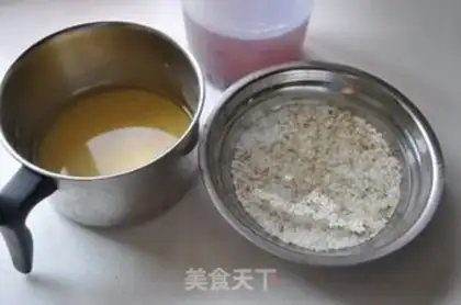Make Red sugar congee step 1
