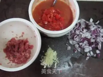 Make Spaghetti ketchup step 1
