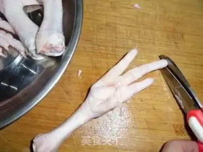 Make The veal claws step 0