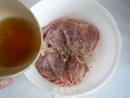 Make Burn chicken legs step 3