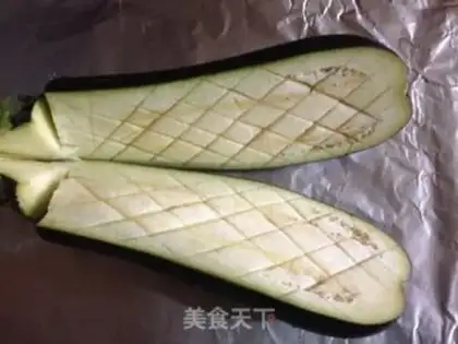 Make Garlic pasta roast eggplant step 0