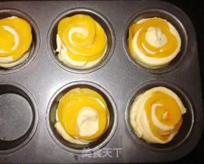 Make Peach rose bread step 14