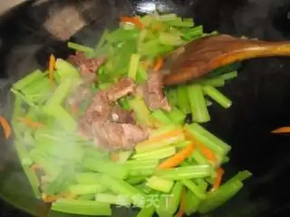Make Beef celery step 9