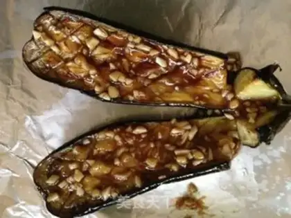 Make Garlic pasta roast eggplant step 3