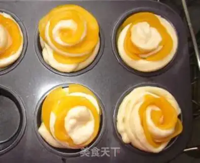 Make Peach rose bread step 15