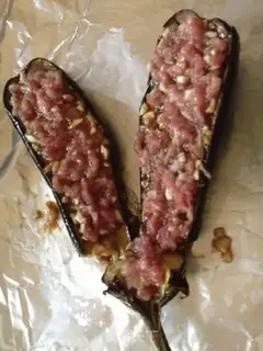 Make Garlic pasta roast eggplant step 4