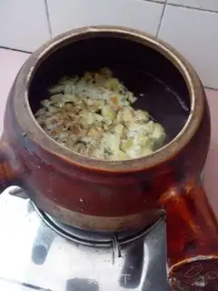 Make Cream ginger tea step 3