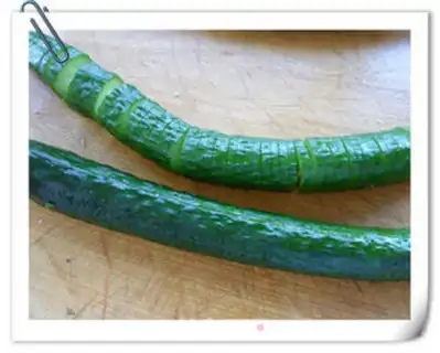 Make cucumber fish step 1