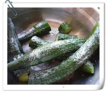 Make cucumber fish step 2