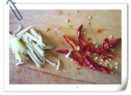 Make cucumber fish step 3
