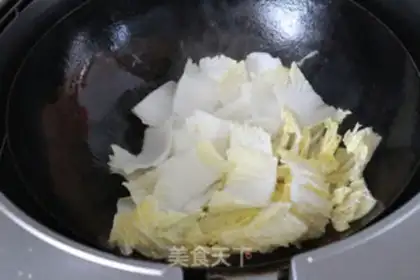 Make Shrimp seed cabbage step 1