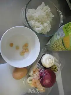 Make Scrambled rice step 0